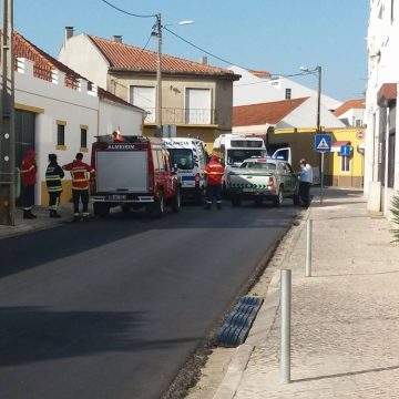 Atropelamento envolvendo TUA em Almeirim Atropelamento envolvendo TUA em Almeirim