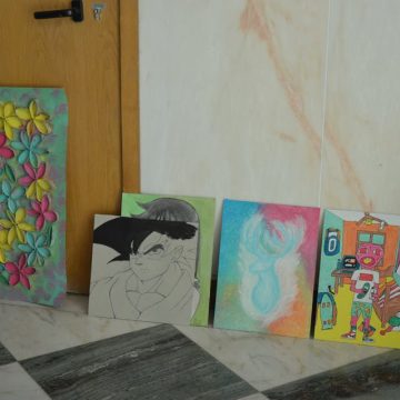 Rotary coloca jovens a brincar com Arte