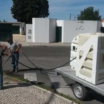 Monda Térmica ao serviço da Junta para acabar com ervas