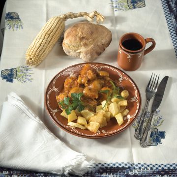Chispe com Batata Frita