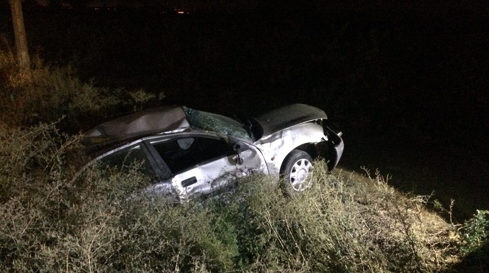 Aparatoso despiste provoca um ferido em Almeirim