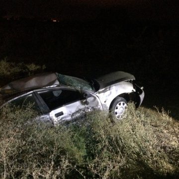 Aparatoso despiste provoca um ferido em Almeirim