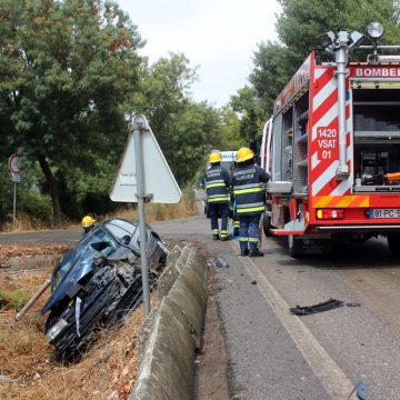 Despiste provoca um ferido no cruzamento da Ponte da Vala