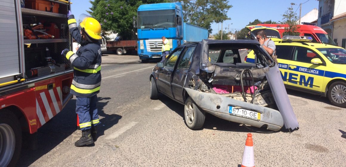 Benfica do Ribatejo é palco de mais um acidente rodoviário