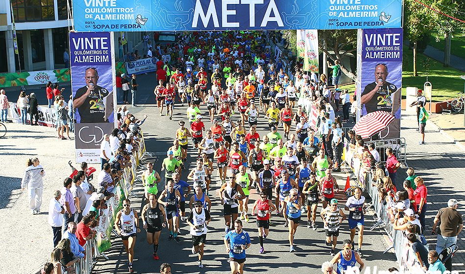 20 kms de Almeirim: A chegar a corrida de todas as corridas