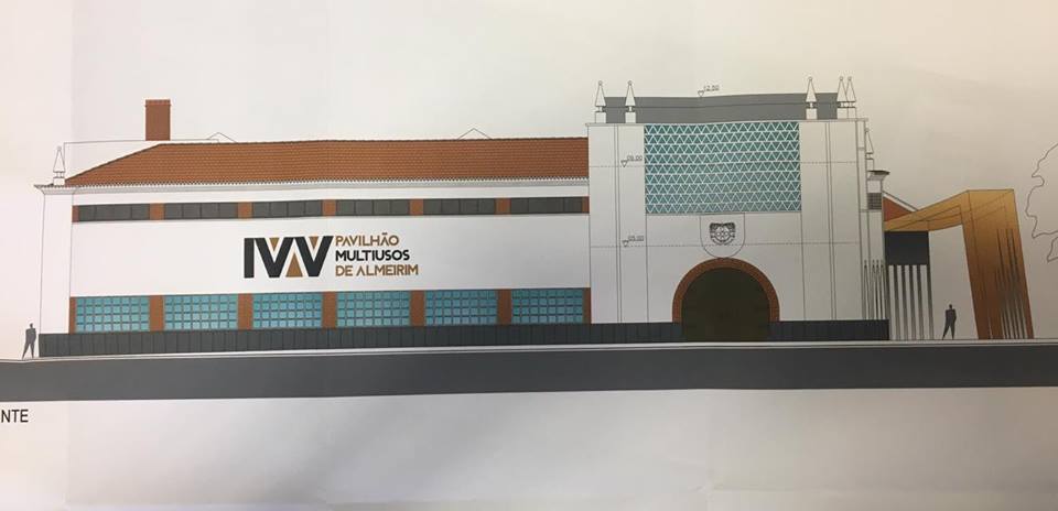Traça do novo Pavilhão Multiusos é para manter Traça do novo Pavilhão Multiusos é para manter