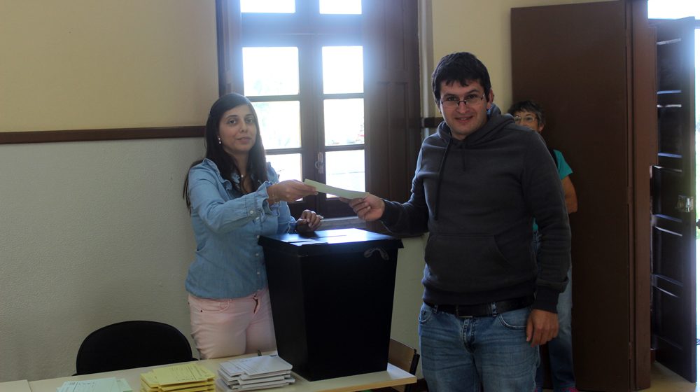 Candidatos à Junta de Freguesia de Raposa já votaram