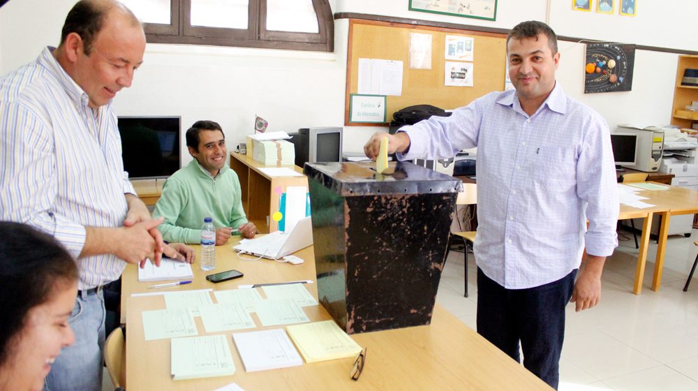 Candidatos à Junta de Freguesia de Benfica do Ribatejo já votaram