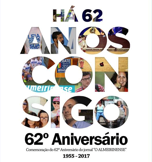 O Almeirinense há 62 anos ao serviço do Concelho O Almeirinense há 62 anos ao serviço do Concelho
