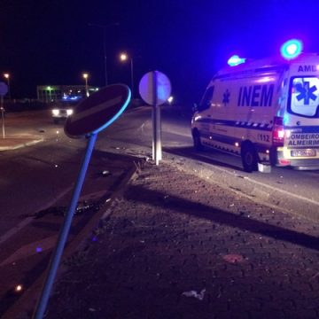 ÚLTIMA HORA: Um morto em acidente de mota em Almeirim (c/vídeo)