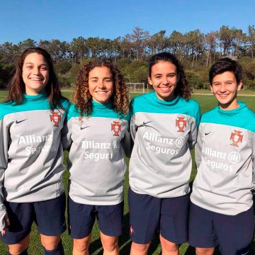 Ex-jogadora de União de Almeirim e Fazendense na seleção nacional Ex-jogadora de União de Almeirim e Fazendense na seleção nacional