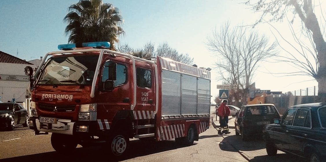 Acidente provoca ferido junto à Praça de Touros