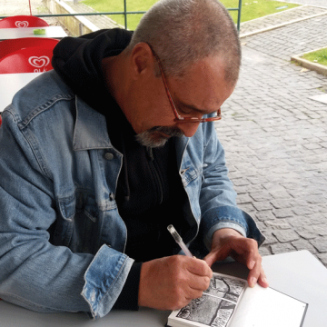 Mário André: um enfermeiro que se tornou artista de BD