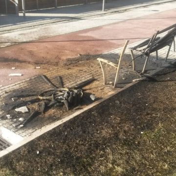 Atos de vandalismo continuam em Almeirim (VÍDEO)