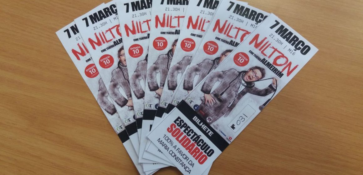 Nilton em Almeirim pela Constança: Bilhetes à venda