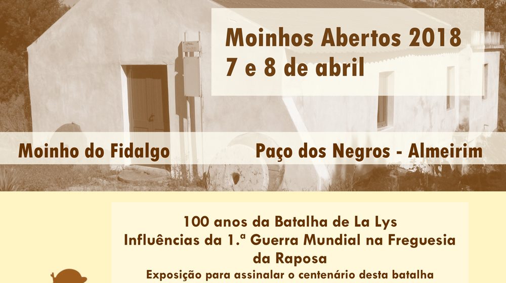 Moinho do Fidalgo em Paço dos Negros inscrito nos Moinhos Abertos 2018 Moinho do Fidalgo em Paço dos Negros inscrito nos Moinhos Abertos 2018