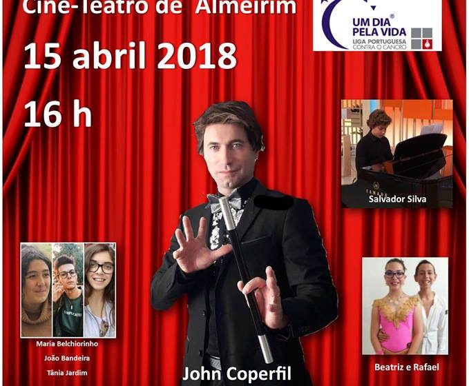 Almeirim não recebe David Copperfield mas sim John Coperfil