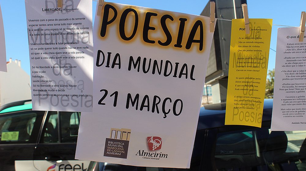 Almeirim assinala Dia da Poesia