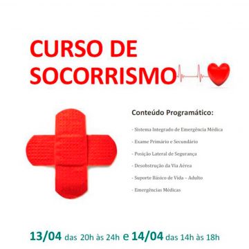 Curso de Socorrismo nos Bombeiros Voluntários de Almeirim Curso de Socorrismo nos Bombeiros Voluntários de Almeirim