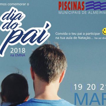 Dia do pai nas piscinas municipais de Almeirim Dia do pai nas piscinas municipais de Almeirim