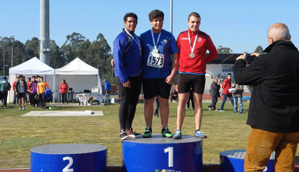 Atleta almeirinense é vice-campeão nacional no Lançamento do Disco