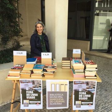 Feira do Livro usado “saiu à rua”