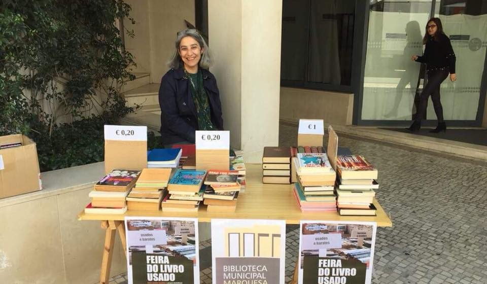Feira do Livro usado “saiu à rua”
