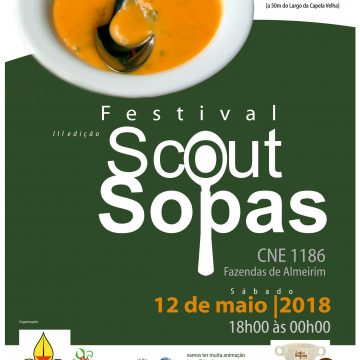 Festival de Sopas em Fazendas de Almeirim com o maior pão-com-chouriço do Ribatejo