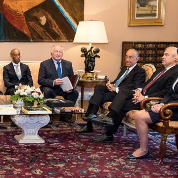 Contra a eutanásia: Almeirinense reúne com Marcelo Rebelo de Sousa