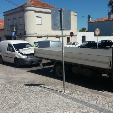 Acidente junto ao Depósito da Água