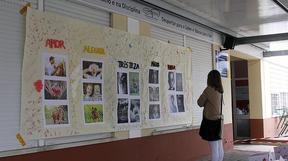 Escola Secundária Marquesa de Alorna inaugura exposição “As Emoções em Nós”