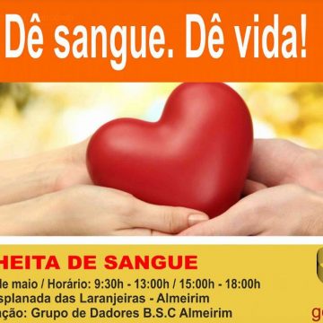 Dádiva de Sangue em Almeirim