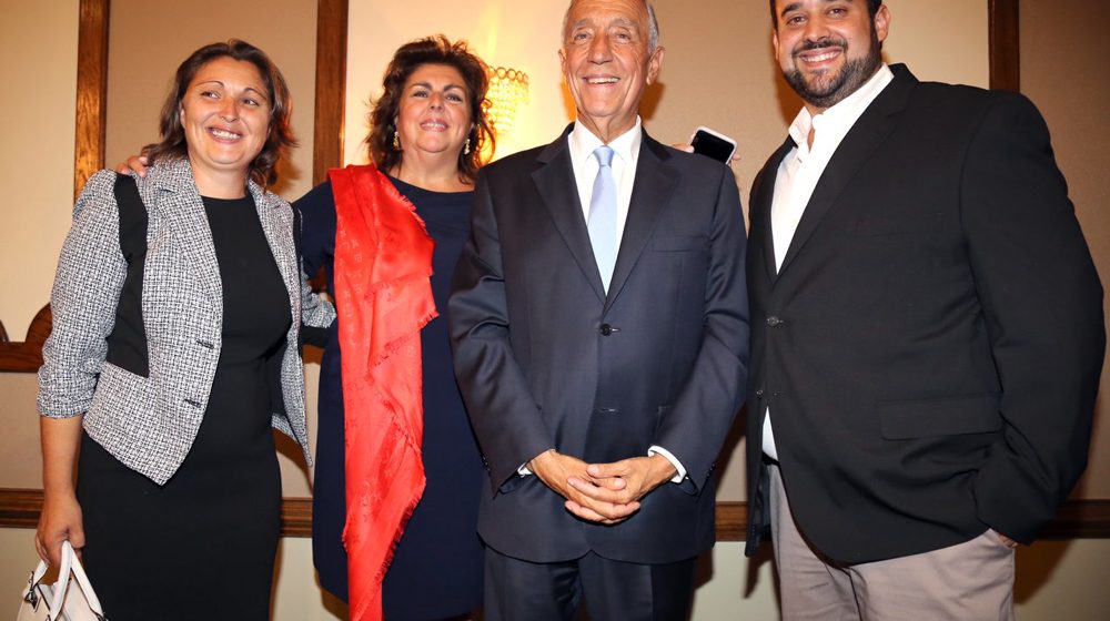 Almeirinenses recebem Presidente da República na sua visita aos EUA Almeirinenses recebem Presidente da República na sua visita aos EUA