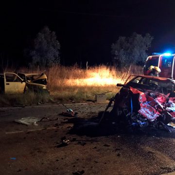 Acidente aparatoso provoca a morte a jovem de Azeitada