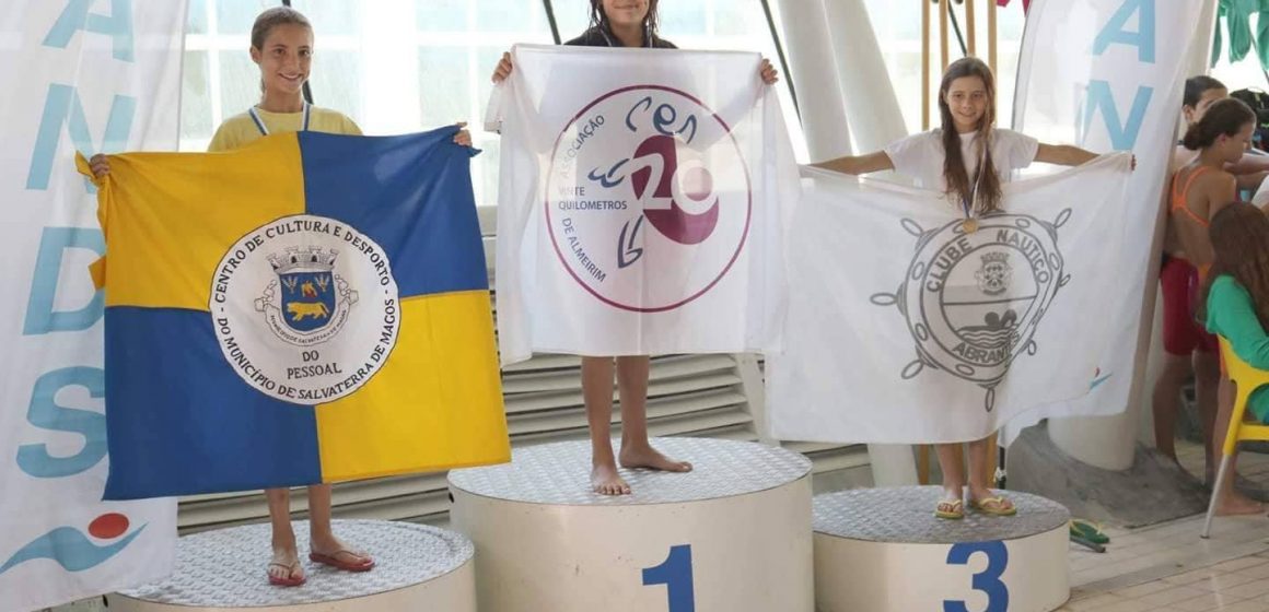 Nadadora almeirinense é a sétima melhor de Portugal