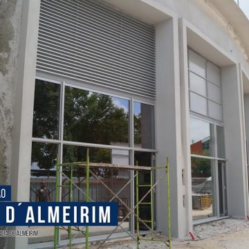 Arena de Almeirim: Veja parte da mudança Arena de Almeirim: Veja parte da mudança