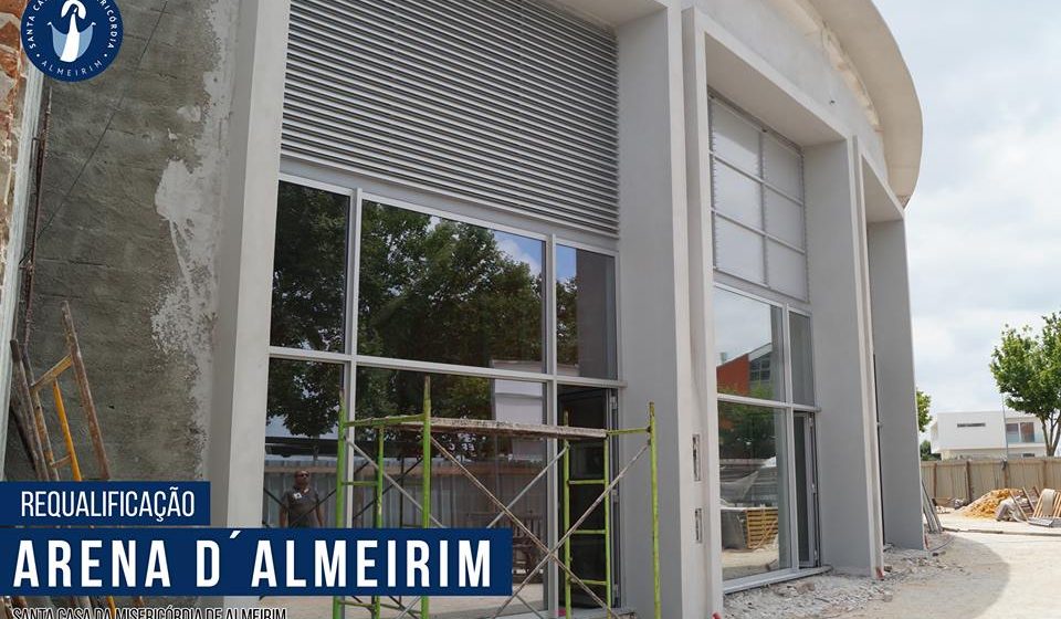 Arena de Almeirim: Veja parte da mudança