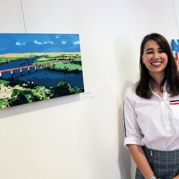 Alpiarcense Ana Avelino expõe os seus “Pontos de Vista” em Almeirim