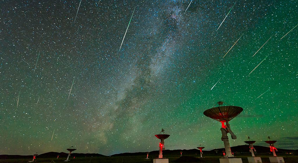Este domingo pode observar uma chuva de estrelas
