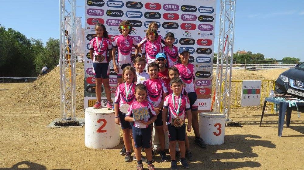 Ciclismo dos 20kms conquista 1º lugar na categoria escolas em Avis