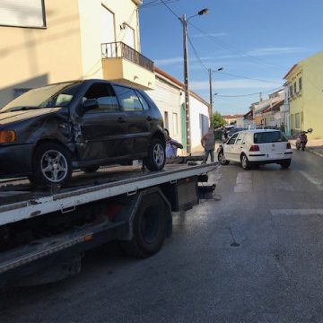 Acidente provoca um ferido em Almeirim