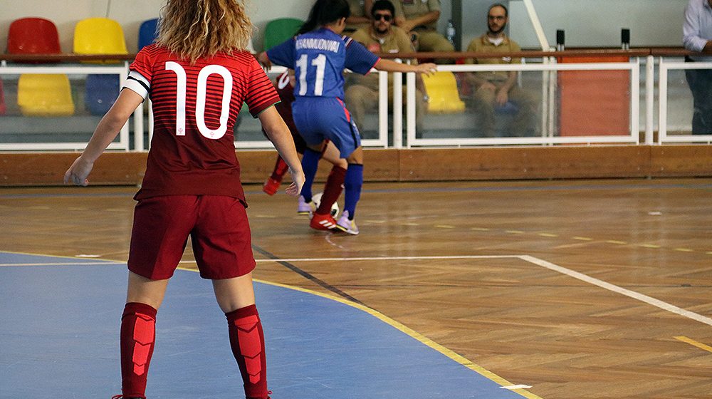 Seleção Feminina de Futsal sub-19 vence Tailândia por 5-1 em Almeirim (C/FOTOS)