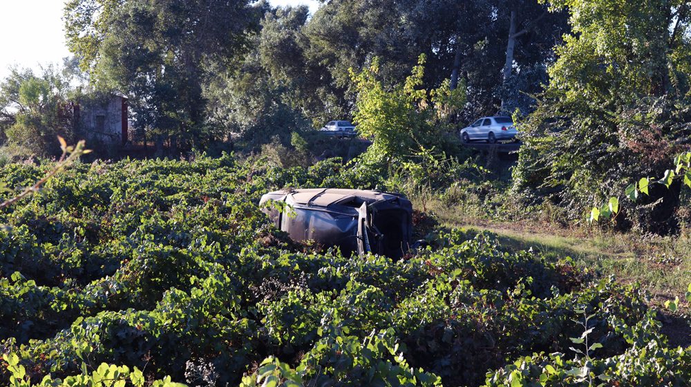 Despiste aparatoso junto à Casa do Guarda provoca um ferido