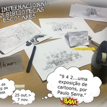 Paulo Serra expõe Biblioteca Escola Secundária Paulo Serra expõe Biblioteca Escola Secundária
