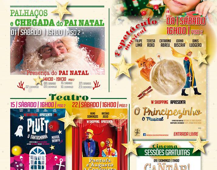 O Natal está a chegar ao W Shopping