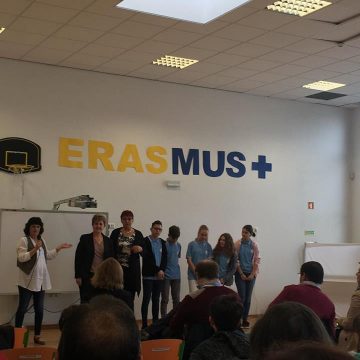 Professores e alunos europeus de visita a Almeirim