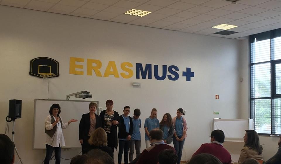 Professores e alunos europeus de visita a Almeirim Professores e alunos europeus de visita a Almeirim