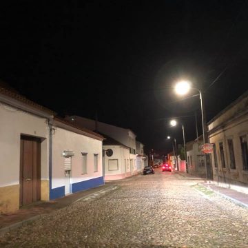 Iluminação LED já chegou à cidade de Almeirim