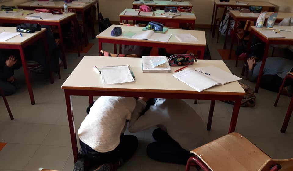 “Terra tremeu” nas escolas do concelho