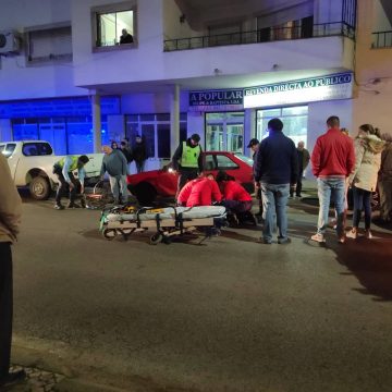 Acidente provoca um ferido